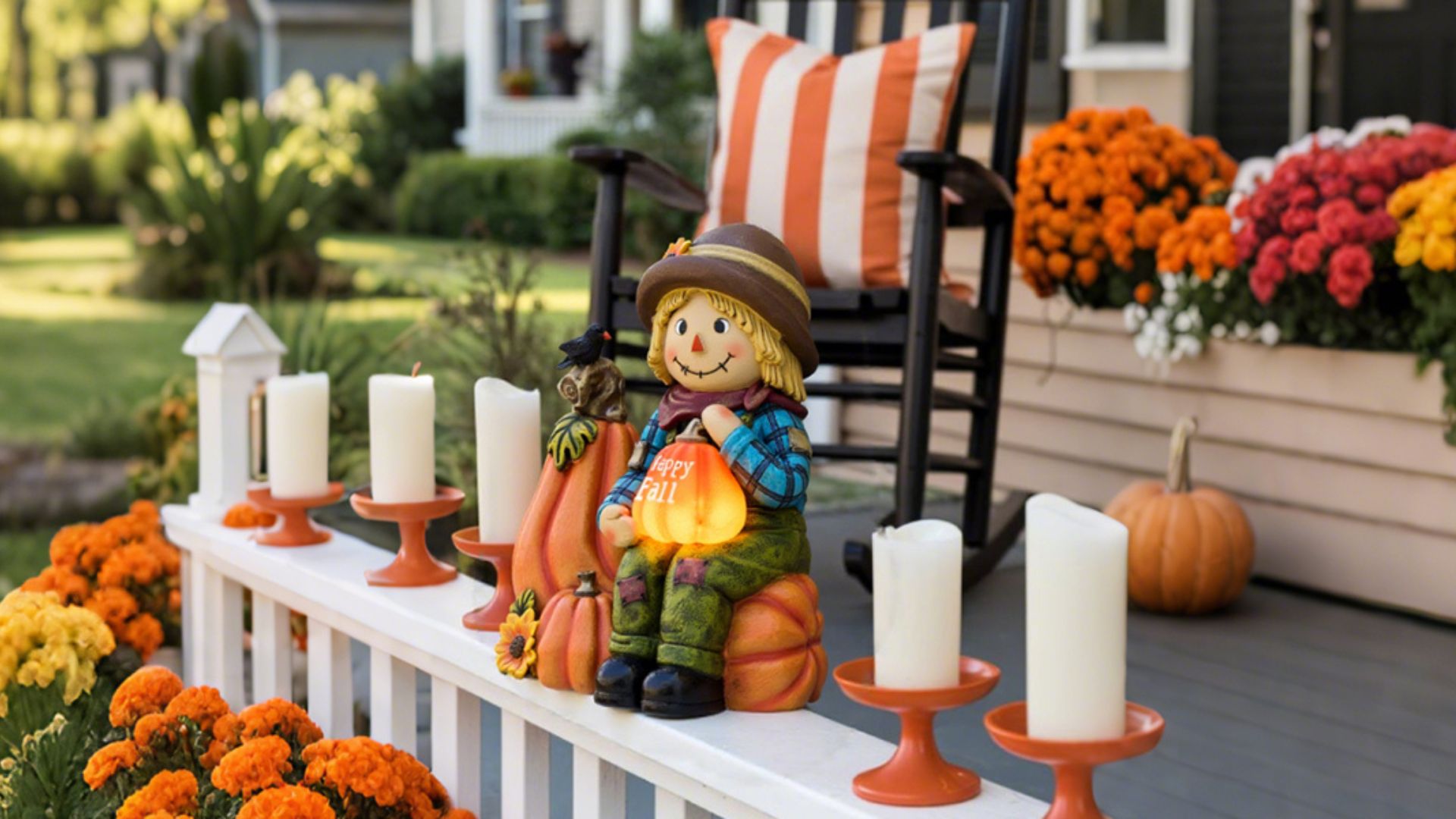 Amazon.com : TERESA'S COLLECTIONS Fall Decor, Scarecrow Decor