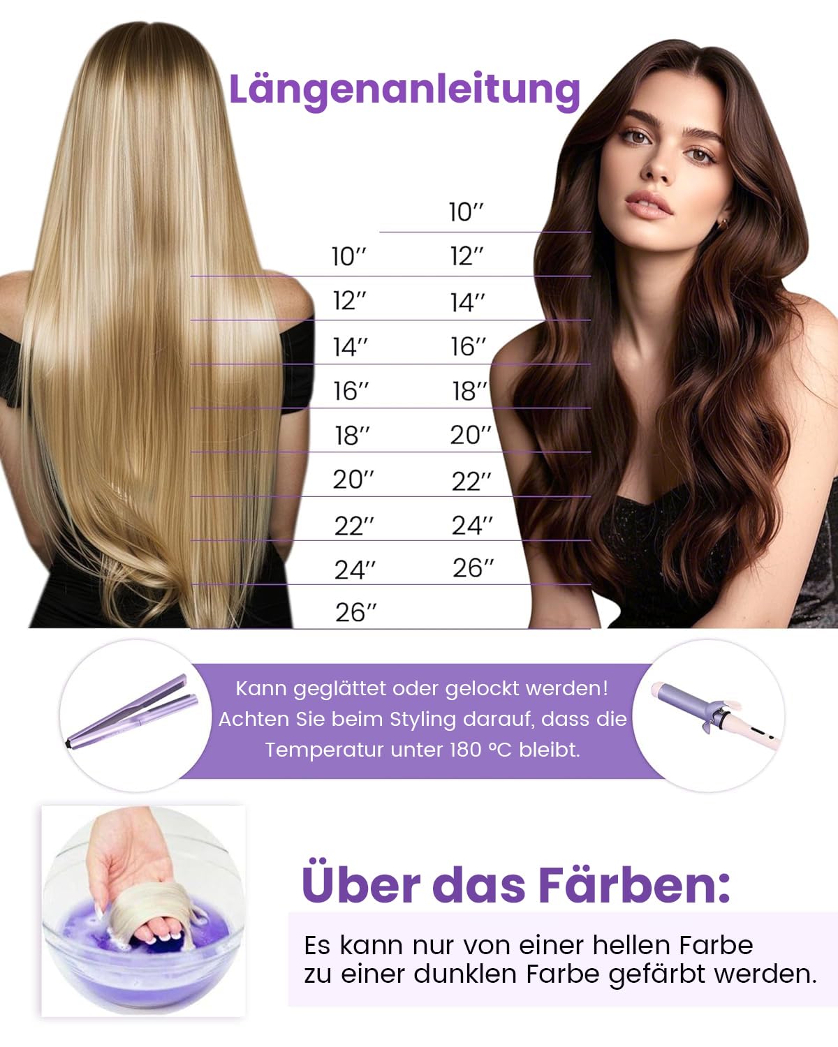 LaaVoo Przedłużanie Włosów Taśmie Brązowy Ombre Jasny Brąz Balayage Ciemny Blond Taśmie Przedłużanie Włosów Naturalnych 50cm/20cali Taśmie Przedłużanie Włosów Ludzkich 20sztuk/50g #6/8/14