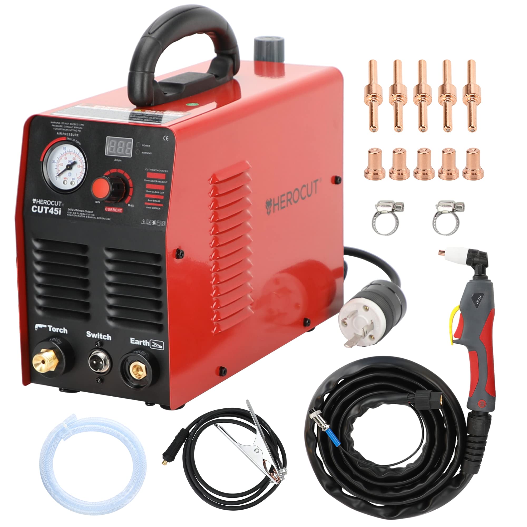 Buy Herocut Plasma Cutter, 45Amp Plasma Cutting Machine, HF 50/60Hz