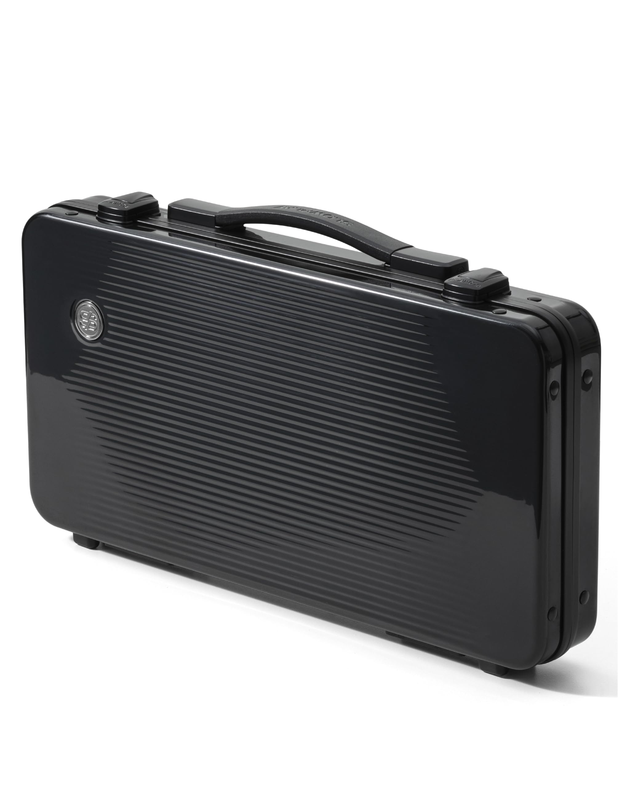 SLOWPLAY Mallette De Poker Godel – Coque Polycarbonate Allemand – Capacité 500 Jetons 39/40 Mm – Poignée Large – Alliage Aéronautique