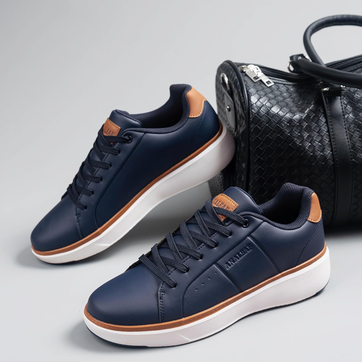 Best | ANALEAF Mens Casual Shoes Fashion Dress Sneakers Lightw... - view 7