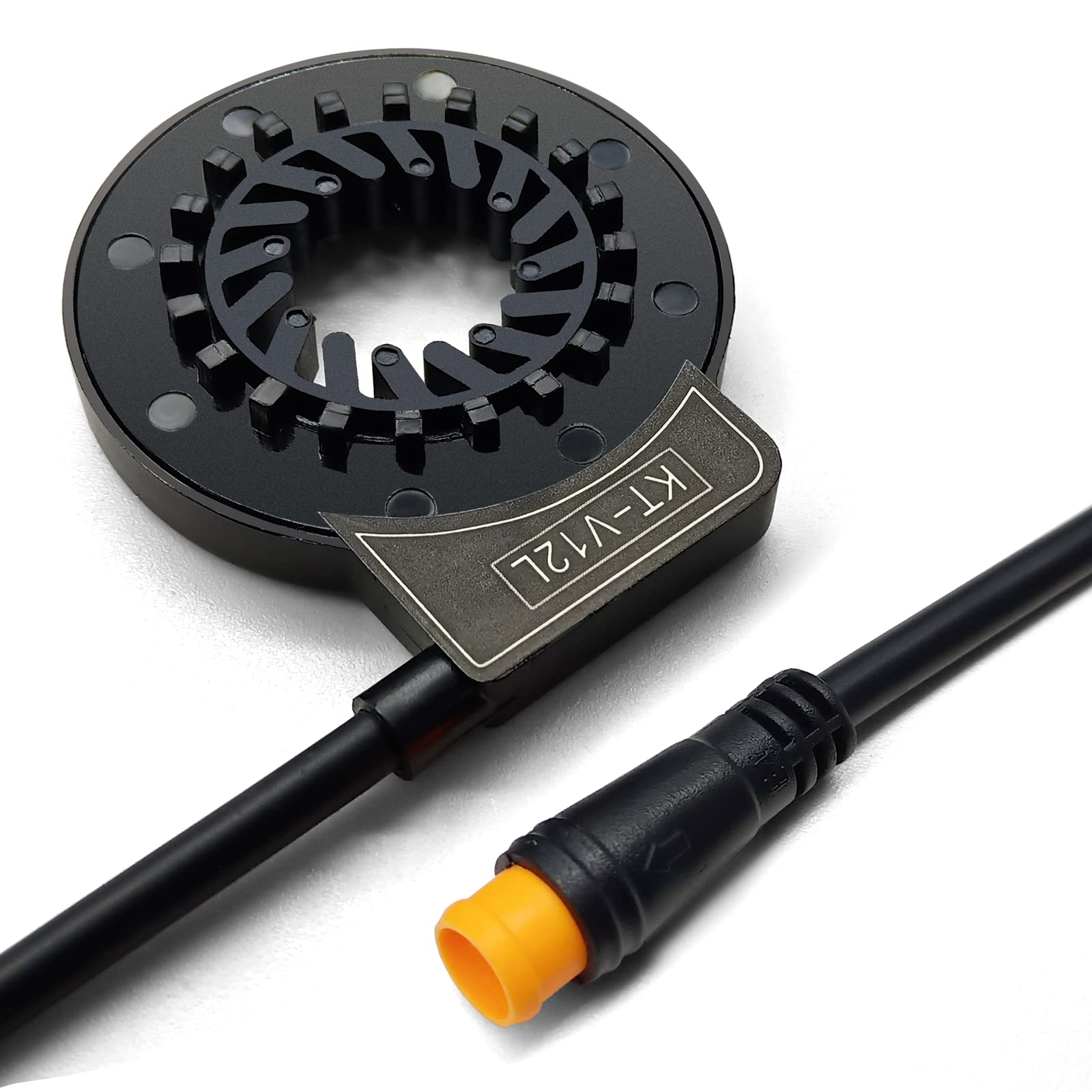 MUSELK Ebike KT V12-L Double Hall Pedal Assist Sensor?Electric Bike Left Crank 12 magents PAS System Assistant Sensor