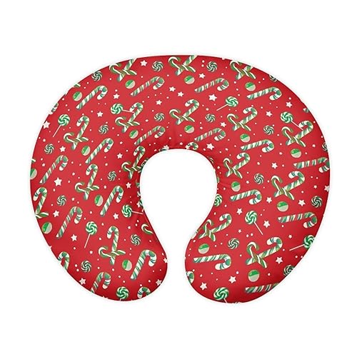 Miniatura 25 de Funda de almohada de lactancia materna de Papá Noel de dibujos animados para bebé, funda de almohada para bebé, recién nacido, funda de almohada de