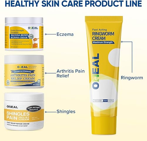 Miniatura 6 de Crema de eccema de miel de Manuka, crema de eczema para adultos y adolescentes, crema de tratamiento de dermatitis, tratamiento de psoriasis para la