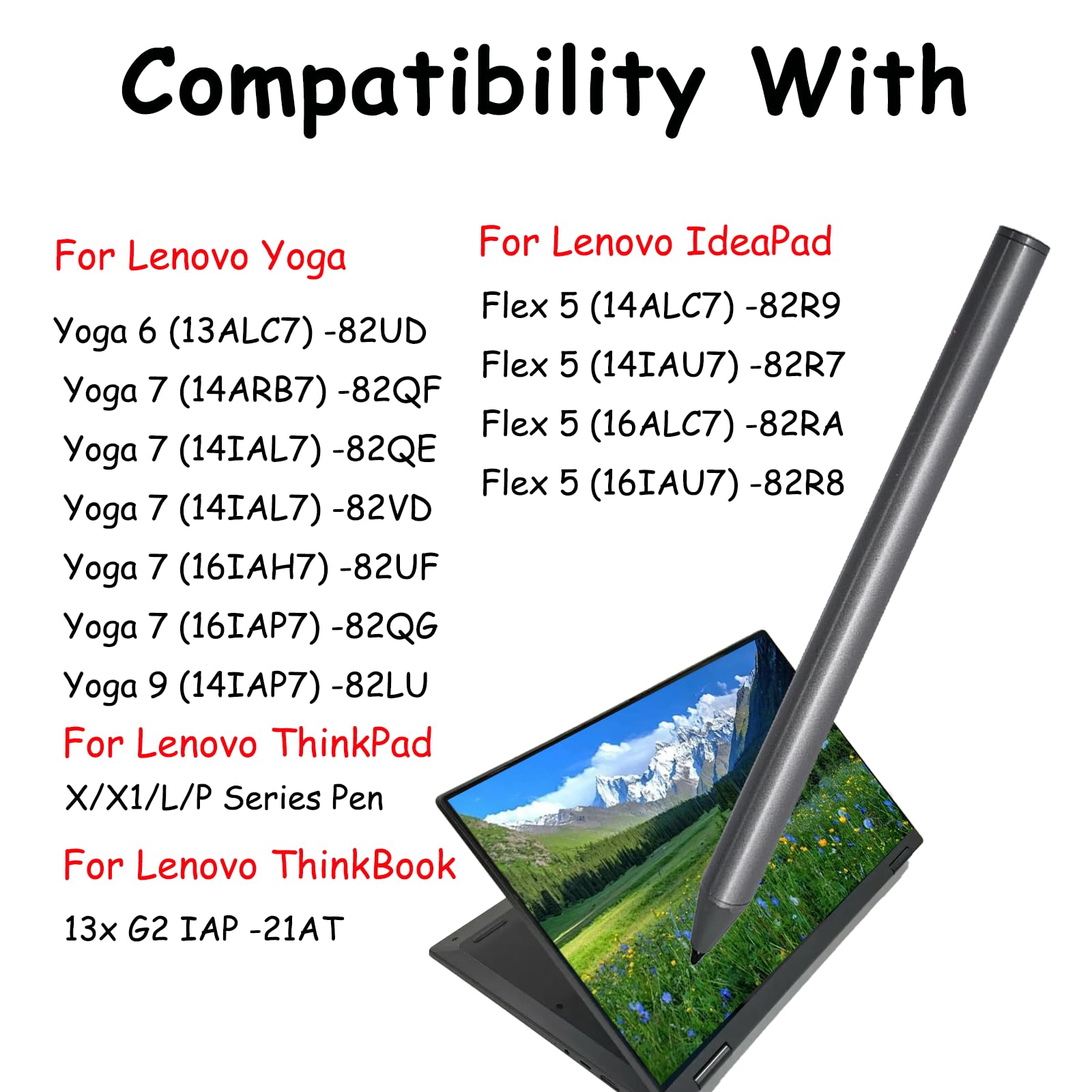 Stylo écran Tactile Lenovo 5D61K08707 Original Stylus Pen Stylo Tactile ThinkPad X13 Yoga Gen 4