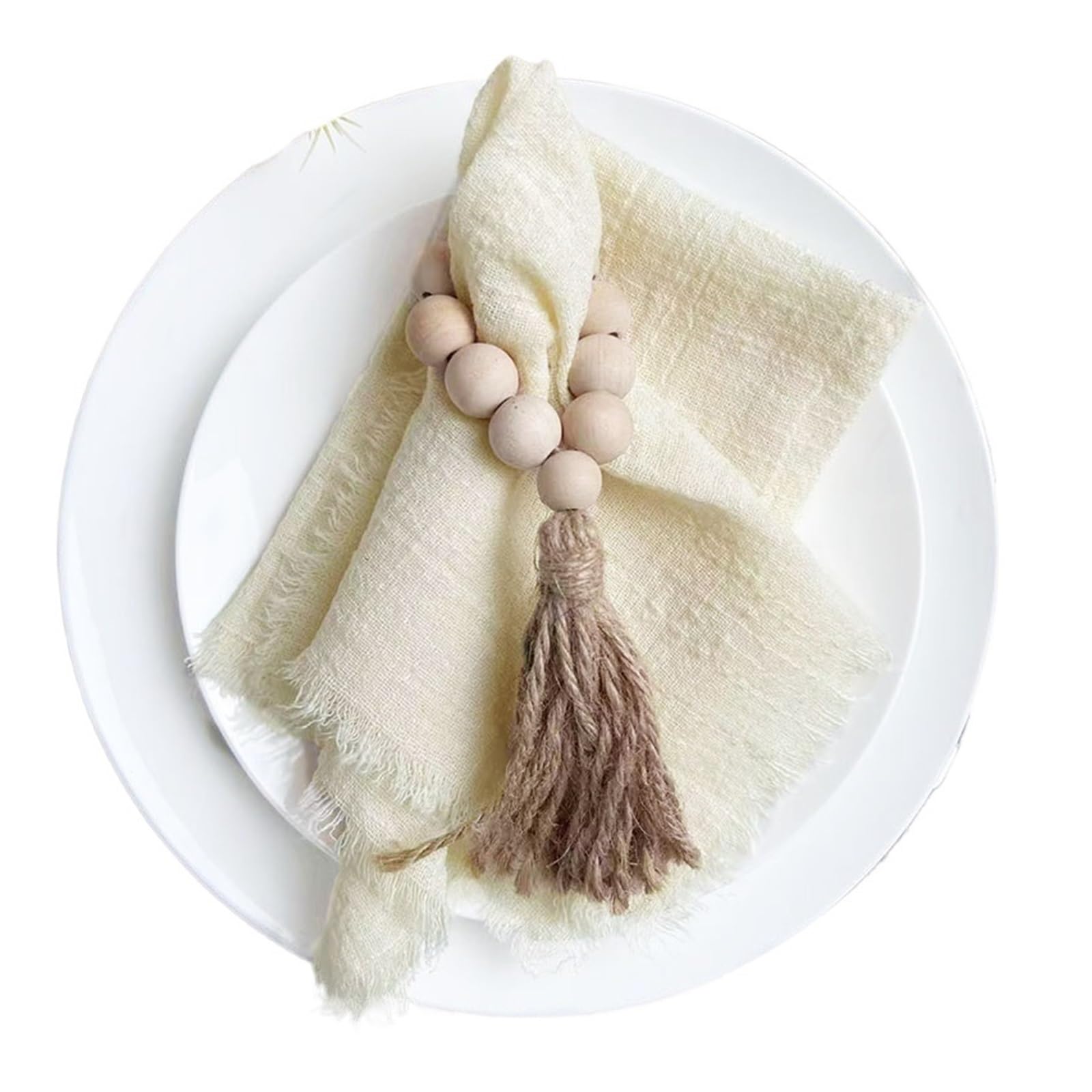 Cotton Gauze Napkins Retro Rustic 32x32cm 6PCS for table