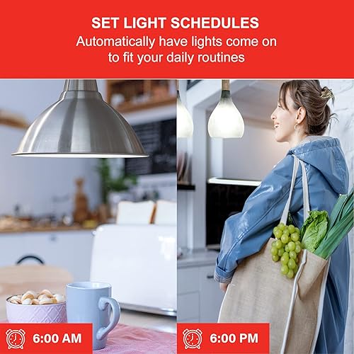 Miniatura 7 de Sengled Zigbee - Bombillas inteligentes, requiere concentrador inteligente, funciona con SmartThings y Echo con hub integrado, control de voz con