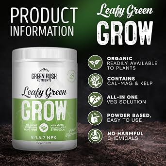 Organic Veg to Harvest Double Pack Indoor & Outdoor Fertilizer for Leafy Greens, Vegetables, Herbs & More Grow & Bloom Combo (500g - 4 Plants)