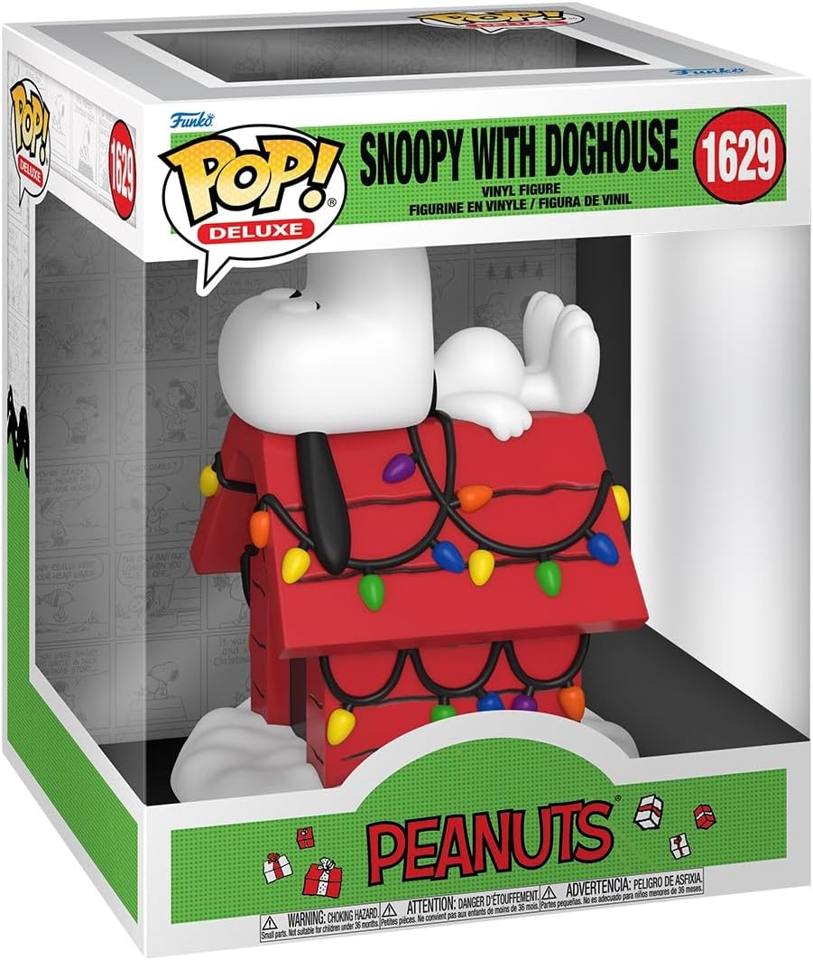 Pop! Deluxe: ACBC– Snoopy & Doghouse - Peanuts TV Specials - Collectable Vinyl Figure - Gift Idea - Official Merchandise - Toys for Kids & Adults - TV Fans - Model Figure for Collectors