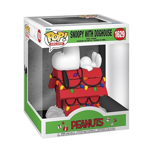 Funko Pop! Deluxe: A Charlie Brown Christmas - Snoopy with Doghouse