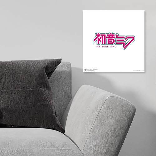 Miniatura 3 de Trends International Gallery Pops Hatsune Miku - Póster de pared con el logotipo de Hatsune Miku, 12.00 x 12.00 pulgadas, versión sin marco