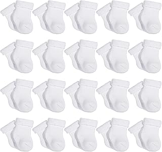 20 Pair Preemie Socks Baby Girls Boys Socks Premature Baby Socks Preemie Newborn Socks for Preemie Unisex Baby
