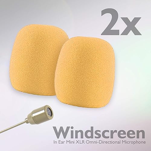 Miniatura 5 de Pyle-Pro PMEMS10, micrófono interno omnidireccional XLR (para sistema Shure)