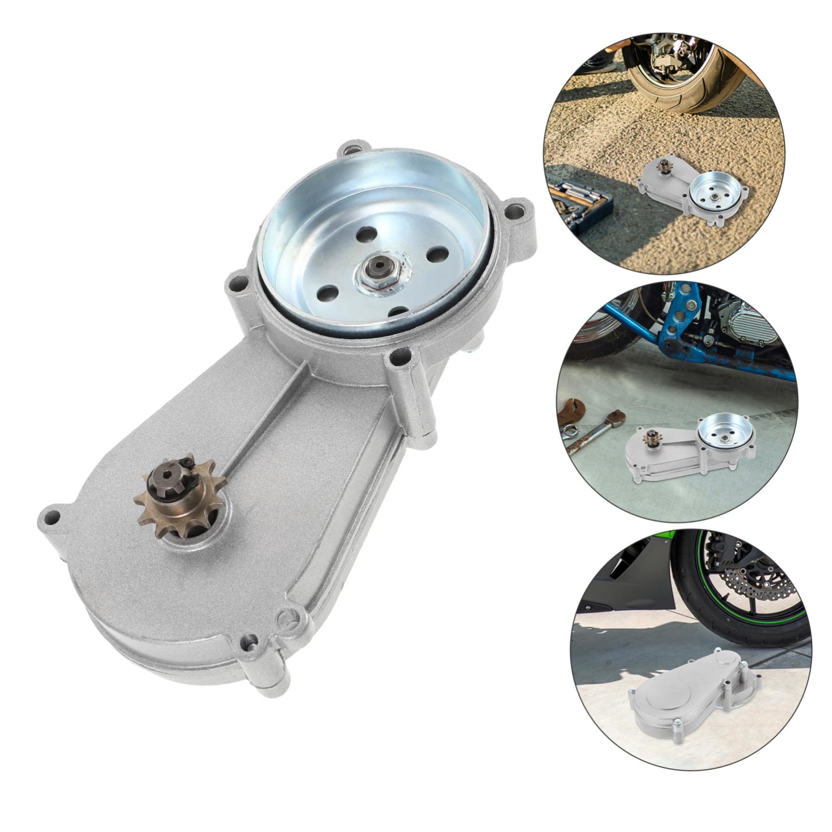 Caja de Engranajes de Reducción para Motocicleta Todoterreno Resistente y Estable Compatible con Motos de Accesorio de Transmisión para Cambio y Rendimiento Fiable