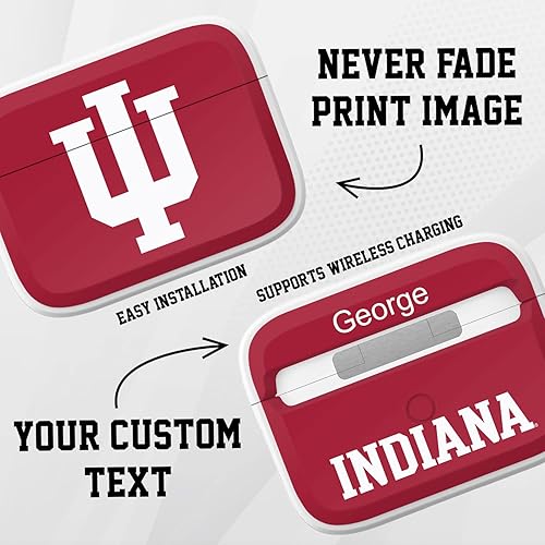 Vista 85 de AFFINITY BANDS Texas Longhorns HDX - Funda con nombre personalizado compatible con Apple AirPods Pro 1 y 2 (negro clásico)