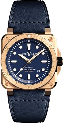 Bell & Ross BR 03-92 Diver Bronze Navy Blue إصدار محدود من 250 قطعة إلى الأمريكتين
