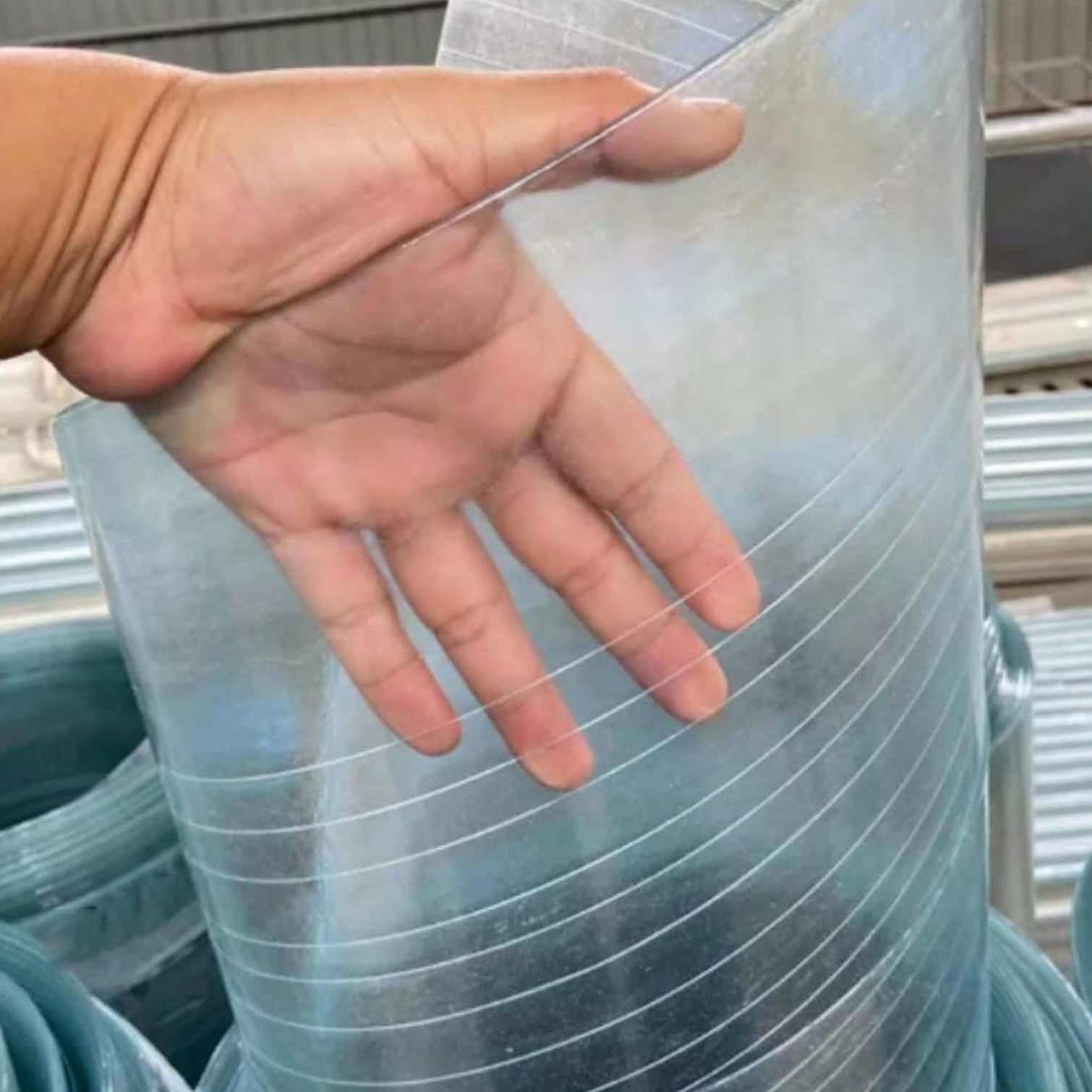 Paneles de techo de policarbonato de 1 x 3 m, protección UV, resistentes a la lluvia, fáciles de cortar, láminas de plástico para invernadero, invernadero, marco frío, fibra de vidrio, iluminación