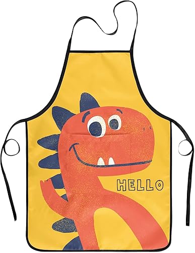 Delantal para niñas y niños pequeños, suministros de arte, caballete de cocina, caballete de pintura, delantales impermeables con bolsillo