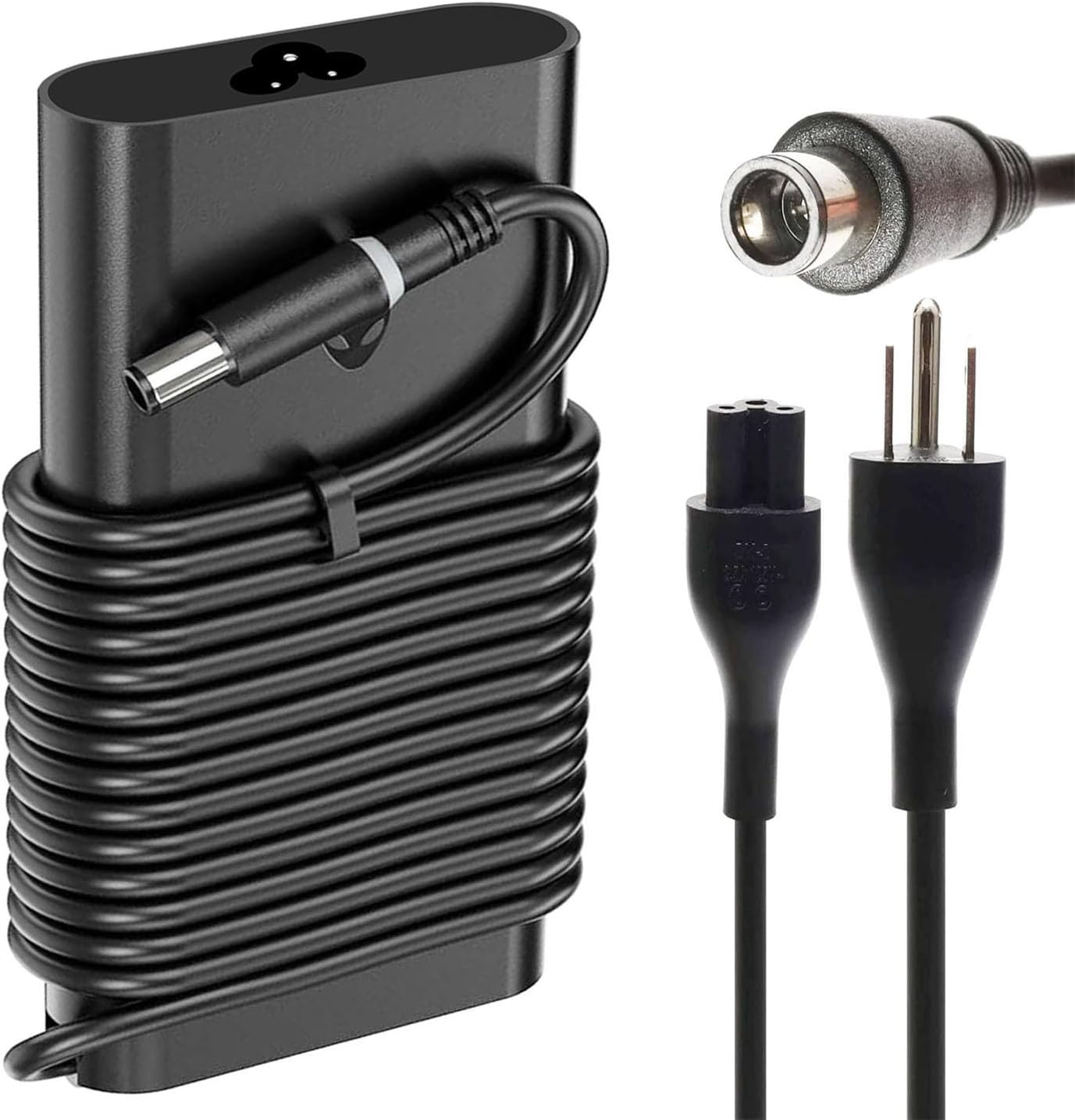 Original Alienware 240W 19.5V 12.3A AC Charger Fit for Dell Alienware 15 17 R1 R2 R3 R4 R5 M15 M17 M11X M14X G3 G5 G7 Precision M6400 M6500 M6700 M6800 M4300 Laptop Power Adapter(Compatible 180W)