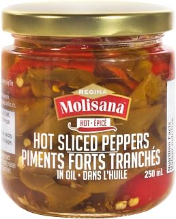 Regina Molisana Hot Sliced Peppers, 250 milliliters
