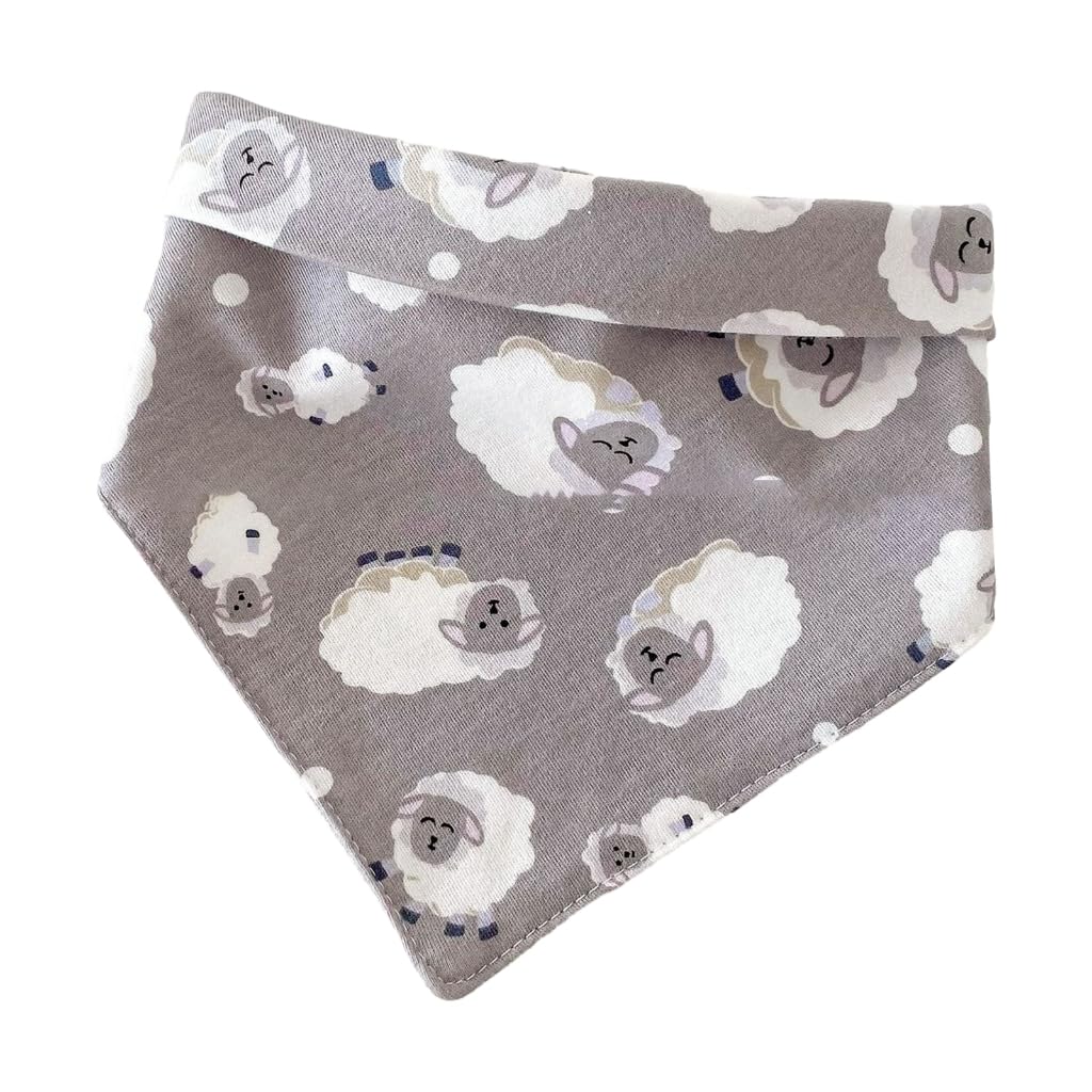 FackLOxc Stylish Baby Bandana Scarf Infant Drool Bib Printed Muslin Bibs Burping Cloth for Newborns Feeding and Drooling
