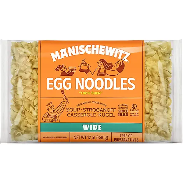 Manischewitz Wide Egg Noodles, 12 Oz 1