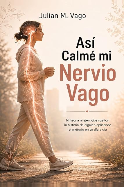 Portada de Así Calmé mi Nervio Vago: Ni teoría ni ejercicios sueltos. la historia de alguien aplicando el método en su día a día