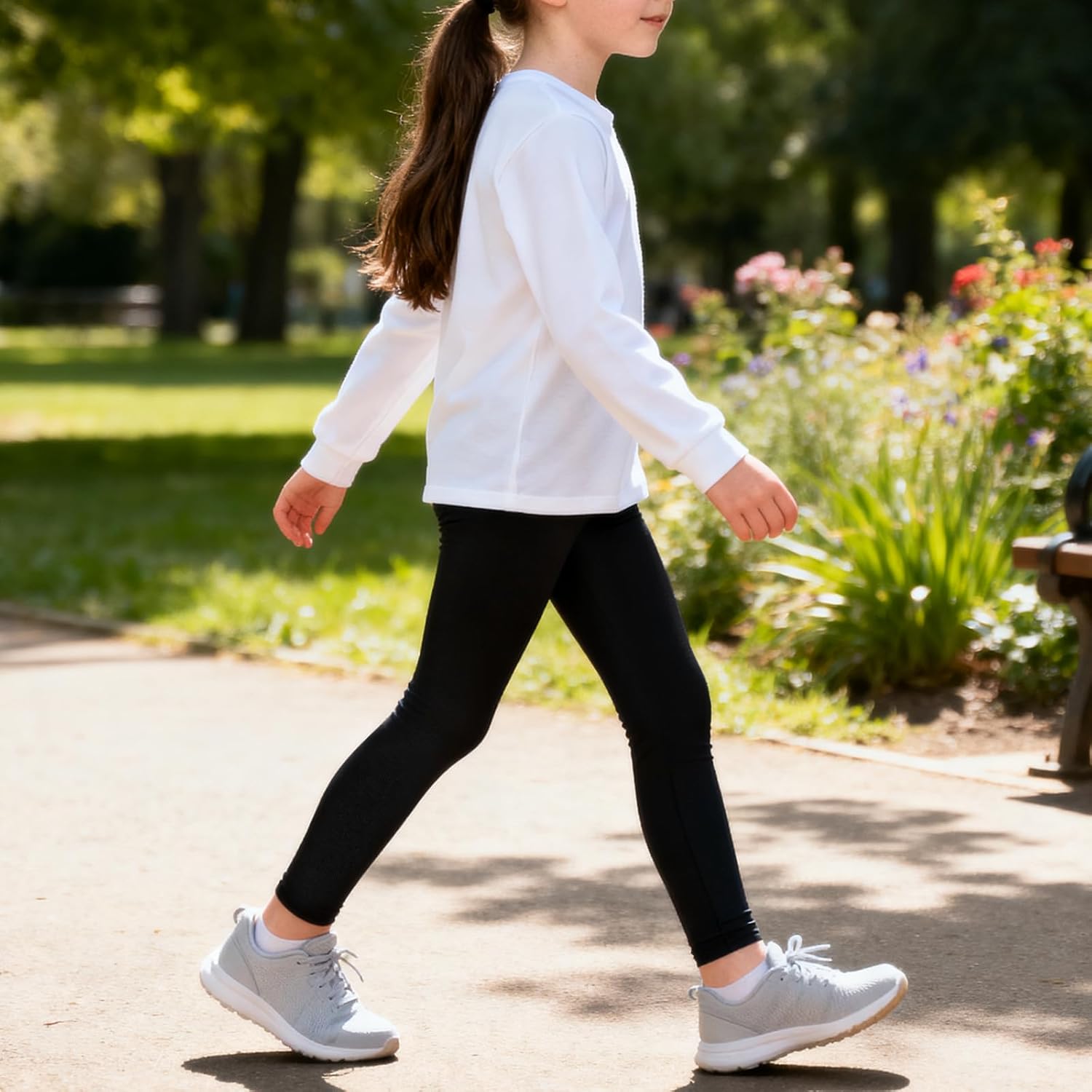 12 Pack Girls Leggings Toddler Girl Pants Casual Yoga Pants for Girls High Waisted Stretch Leggings Kids - Image 3