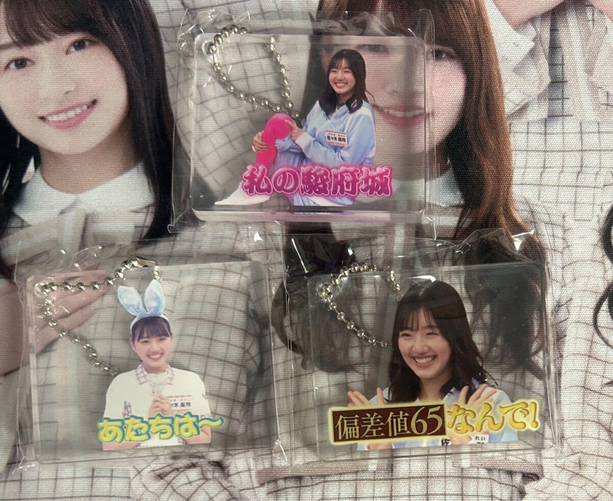 【未使用】日向坂46　ボンフィンキーホルダー　type-A,B,C 佐々木美玲 潮紗理菜 ボンフィン キーホルダー 日向坂46 - メルカリ