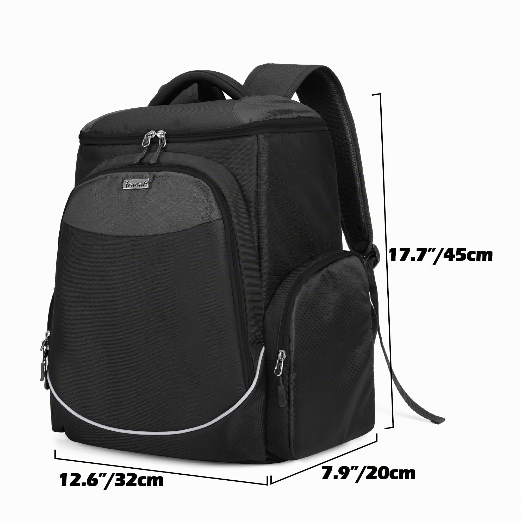 Trunab - Mochila para Videojuegos, Almacenamiento de Protección Compatible Con PS5, PS4, Xbox One, Bolsa de Viaje Con Bolsillos para Portátiles de 15,6
