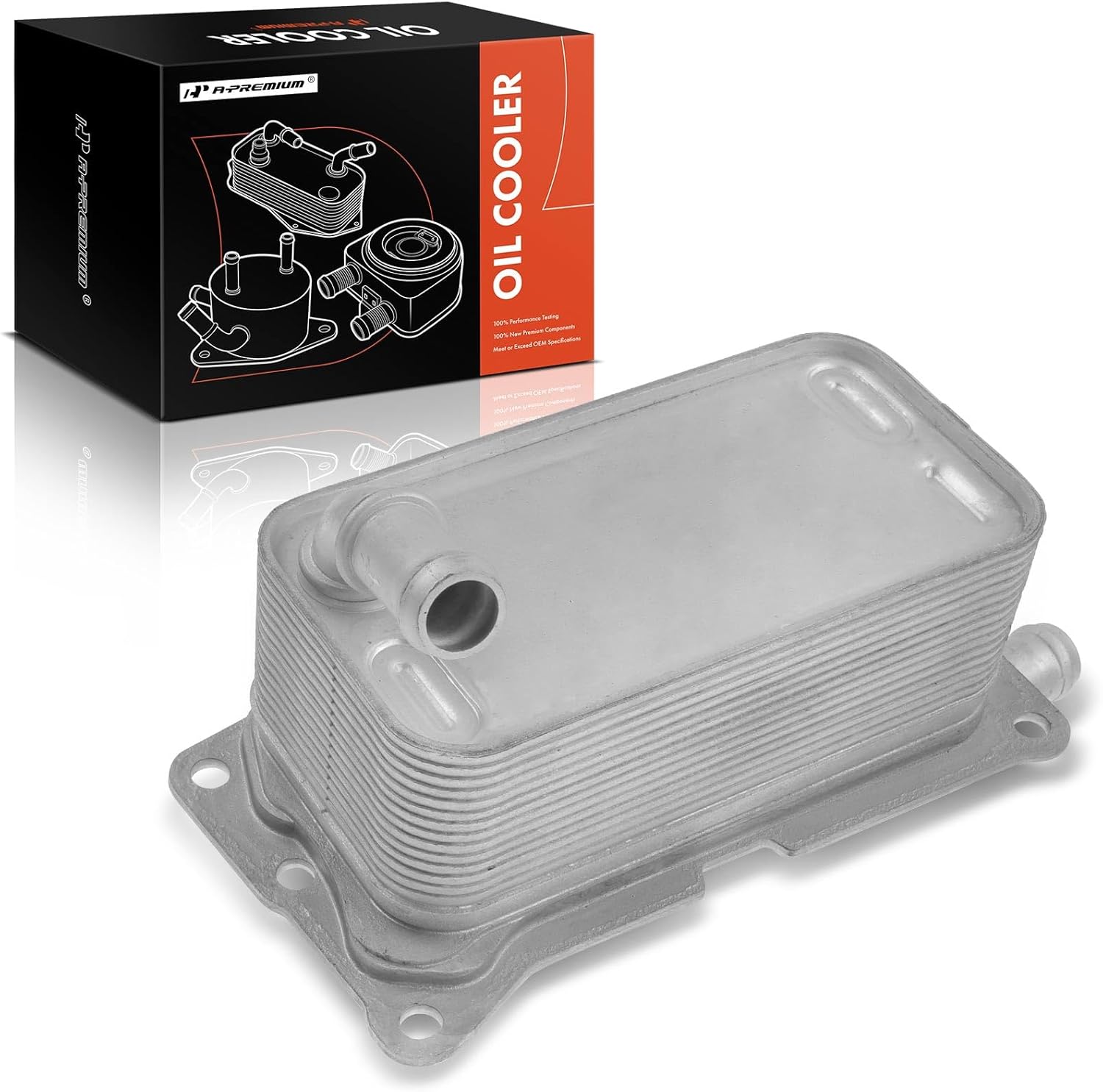A-Premium Transmission Oil Cooler Compatible with Mercedes-Benz A220 A250 2019 B250 CLA250 2014-2019 GLA250 2015-2019 L4 2.0L