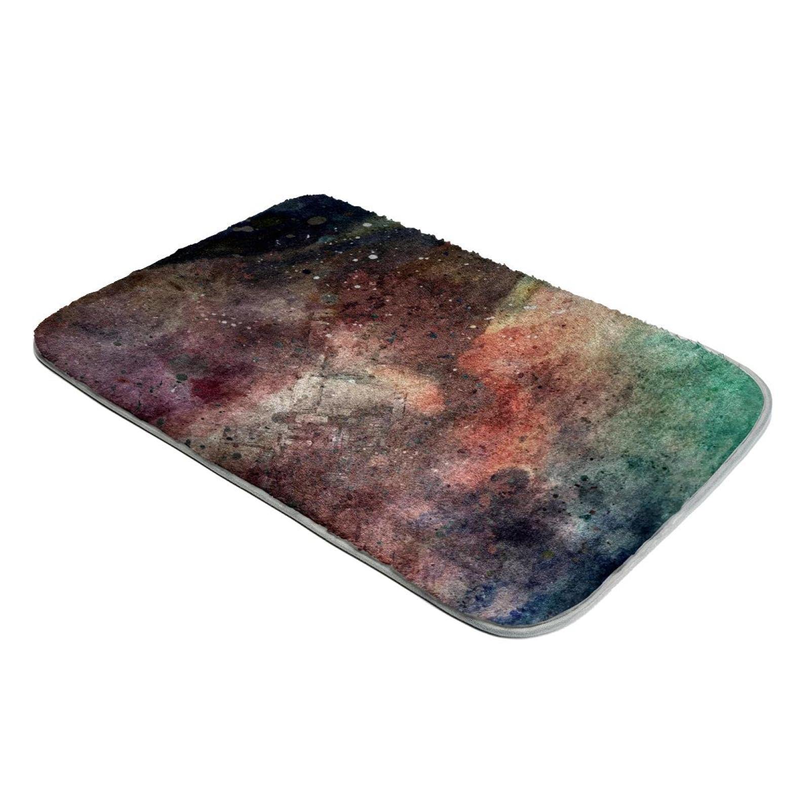 Tapis ultra doux aquarelle grunge : une caresse de douceur pour votre intérieur
