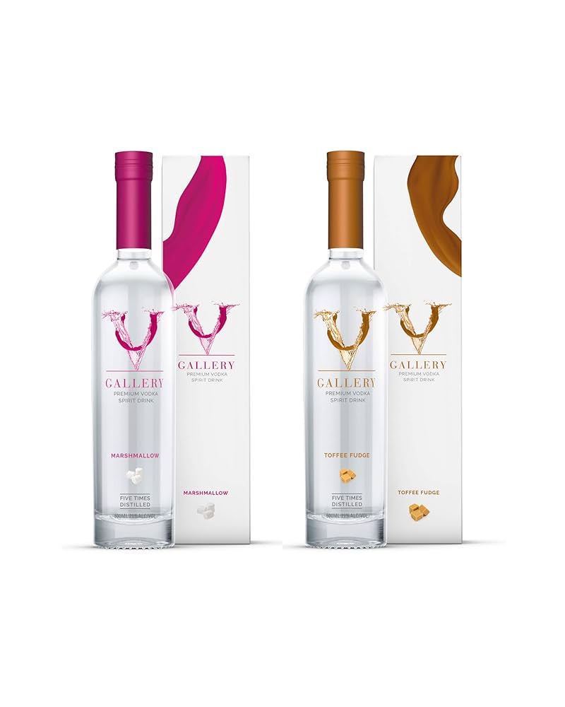 V Gallery Marshmallow Vodka Spirit 5cl Miniature