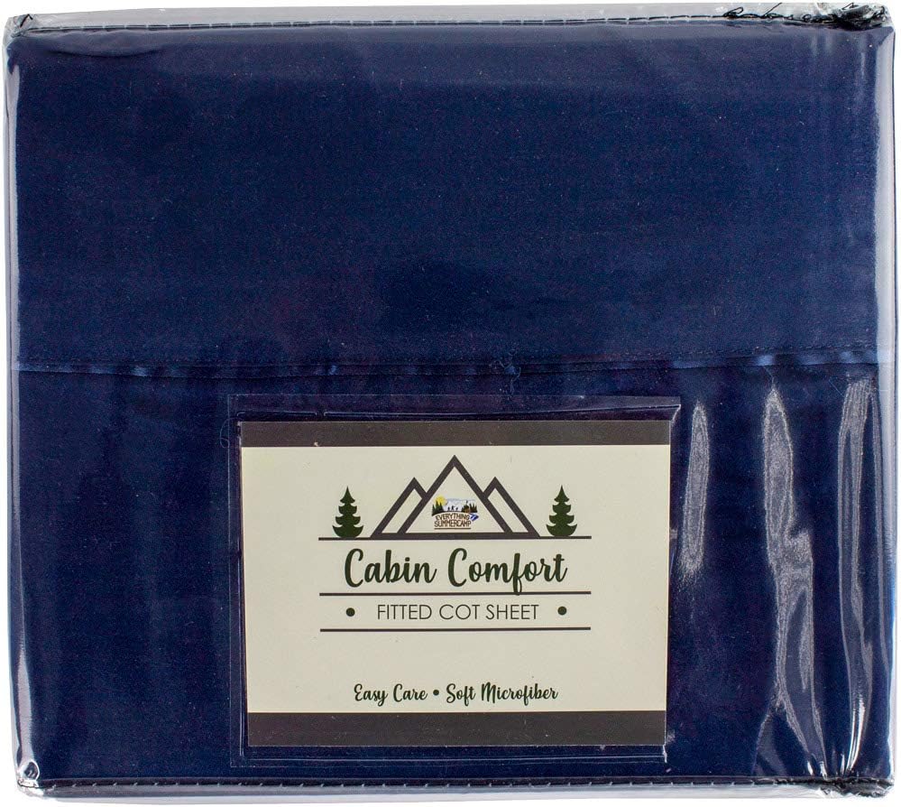 Everything Summer Camp Cabin Comfort Cot Sheet for