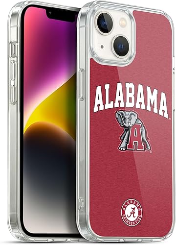Miniatura 157 de Head Case Designs Funda de gel con logotipo oficial de la Universidad de Alabama UA [protección de grado militar] compatible con Apple iPhone 11