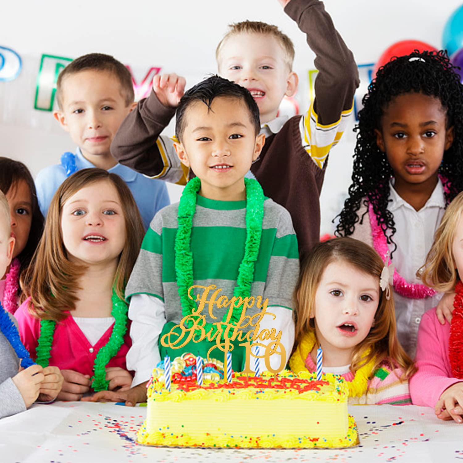 Stampo 3D Per Torta E Tortiera Grande - Modulo Numerico Per La Cottura In 10 Pollici Per Compleanno, Matrimonio, Anniversario - 2 Pezzi - Foto 5