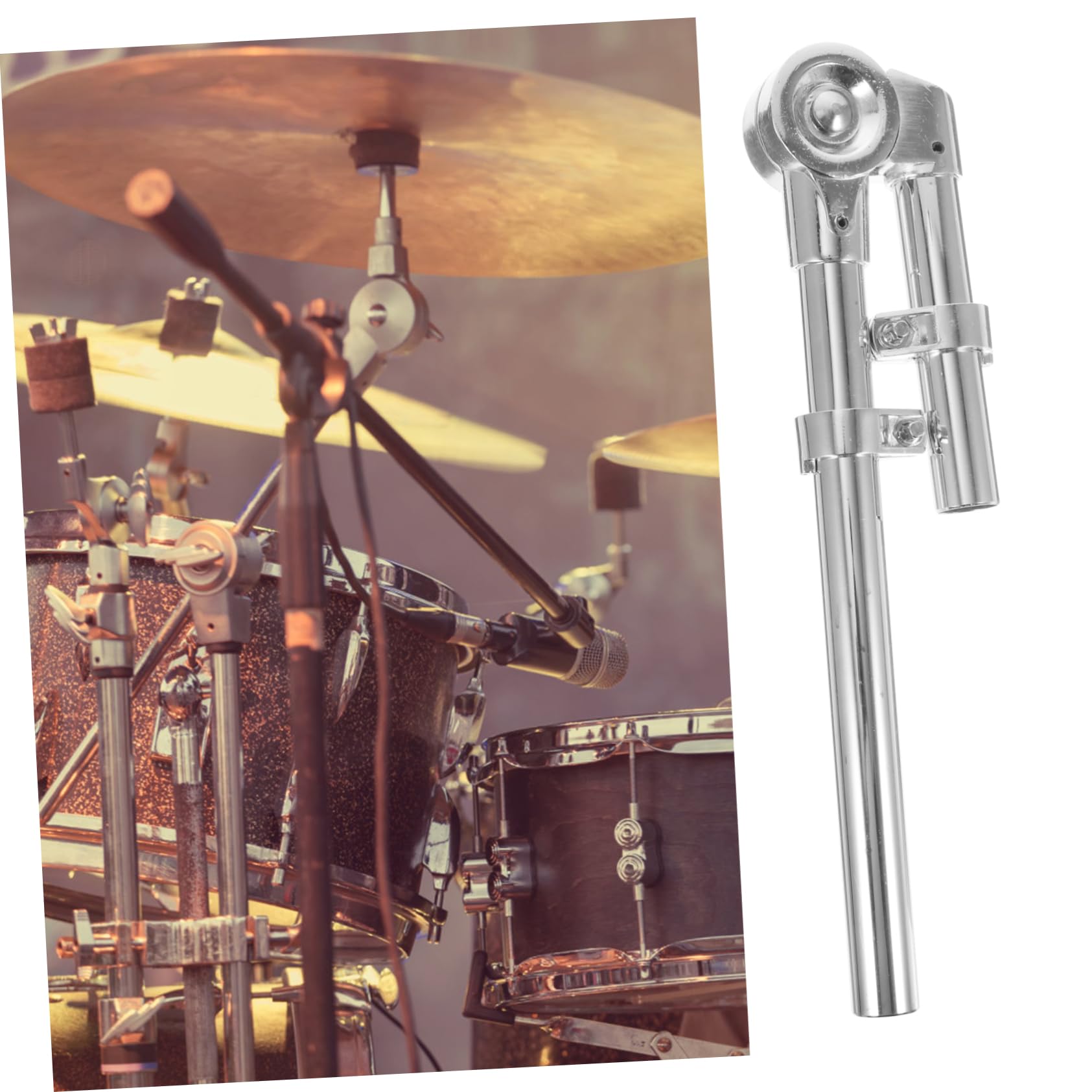 Abaodam Soporte para Colgar el Tambo Soporte de Batería Montaje Escenario para Percusión para Instrumento de Percusión