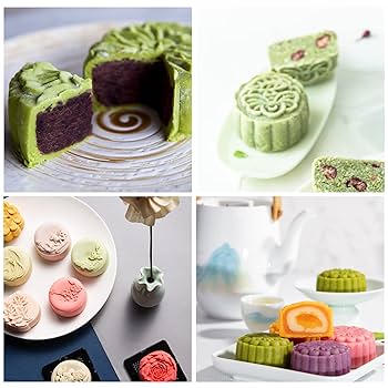 Amazon | ムーンケーキ型セット月餅モールド クッキー型 DIY動物