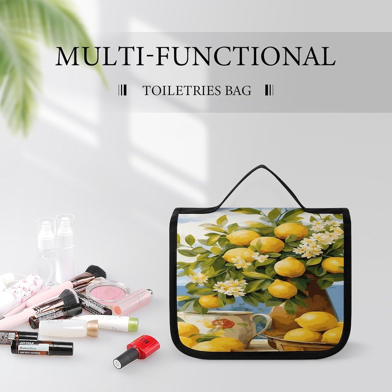 Lemon by The Window Wash Bag Portable Makeup Pouch image 5