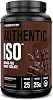 Proteína de Suero Aislada Auténtica Jacked Factory - Baja en Carbohidratos, No GMO para Construcción Muscular sin Rellenos, Recuperación Post Entrenamiento, Chocolate Oscuro - 25 Porciones (Paquete de 1) 1