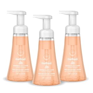 Method Foaming Hand Wash Sandalwood Cedar 10 fl oz 3 pack