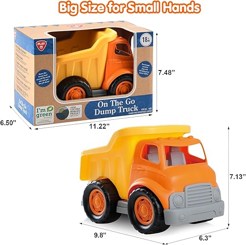 Miniatura 24 de PLAY Juguete ecológico para autobús escolar, certificado por USDA, sin BPA/ftalato/PVC, juguete de autobús bioplástico reciclado, regalo para niños