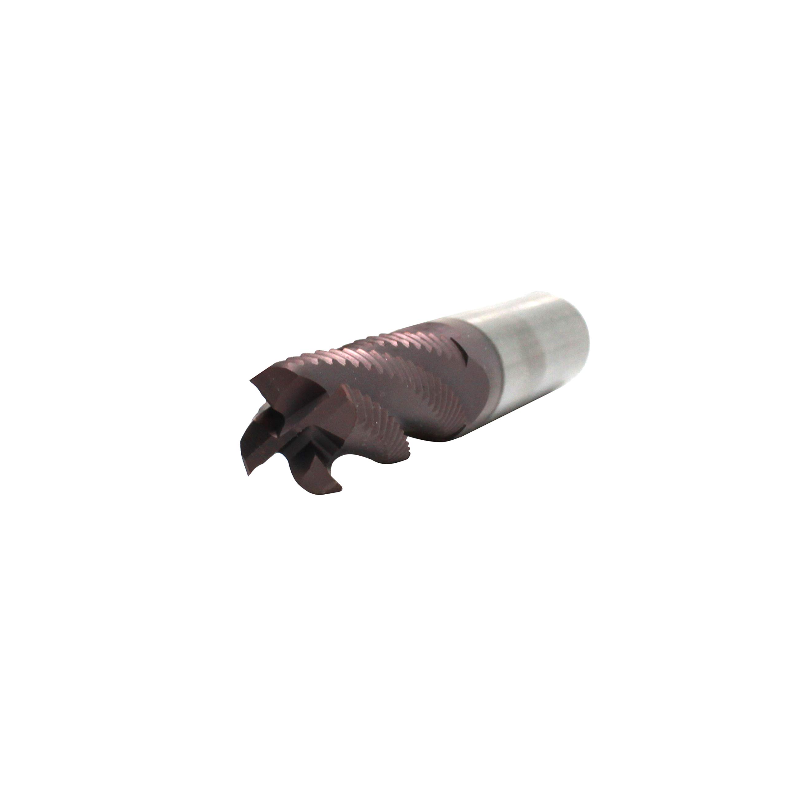 HFS (R) Utensili industriali Standard Dente M42 8% Cobalto Tialn Sgrossatura Fresa, 4 Flauto (1/2"1/2"1-1/4"3-1/4")