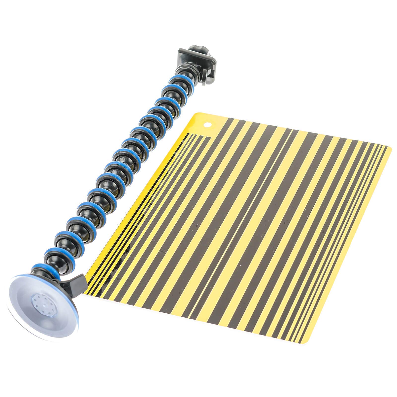 Kit Réflecteurs Débosselage Satra S-RDB30 - Plaque Fixation Jaune + Ventouse 65mm - Pour Carrosserie Et Réparations