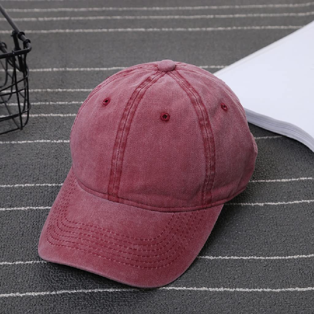 Berretto da Baseball Hip Hop Cappelli da papà Cappellini da Golf Regolabili Lavabili in Cotone Cappello da Sole per Donna