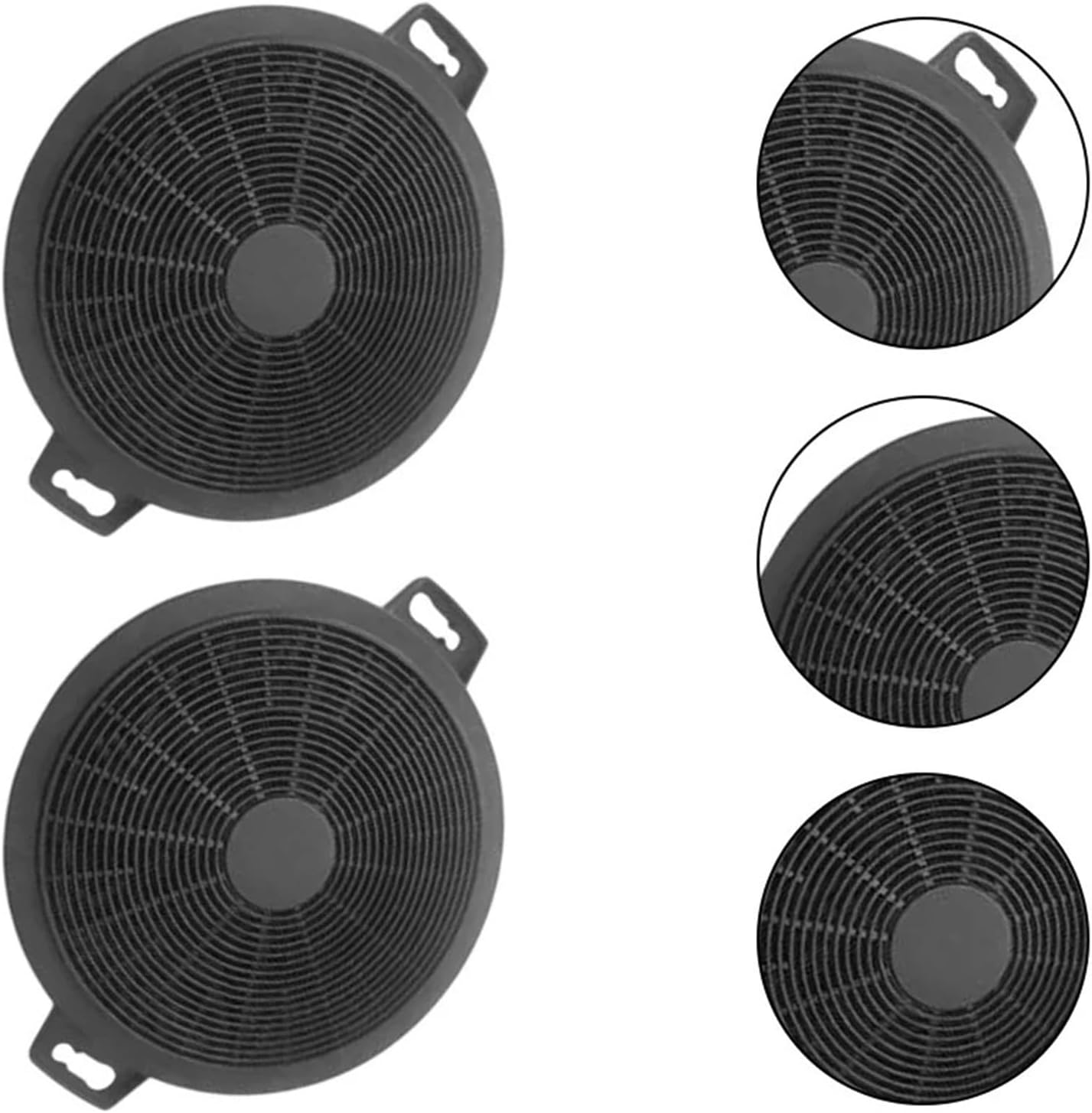 2PCS Kitchen Household Range Hood Filters Extractor Filter For Cooker Easy-Clean Dishwasher Safe