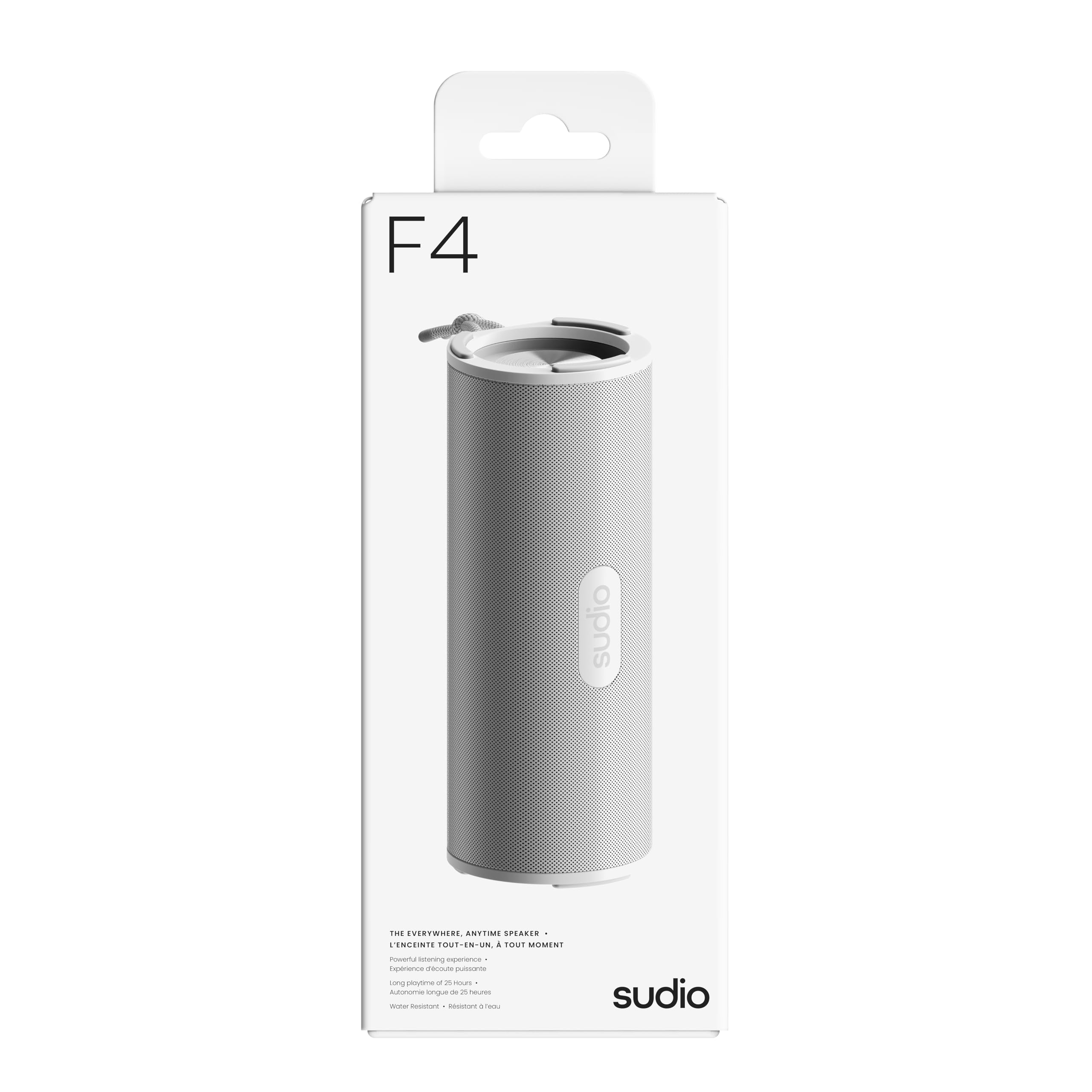 Amazon.co.jp: SUDIO F4 (ホワイト) ワイヤレススピーカー (Bluetooth5