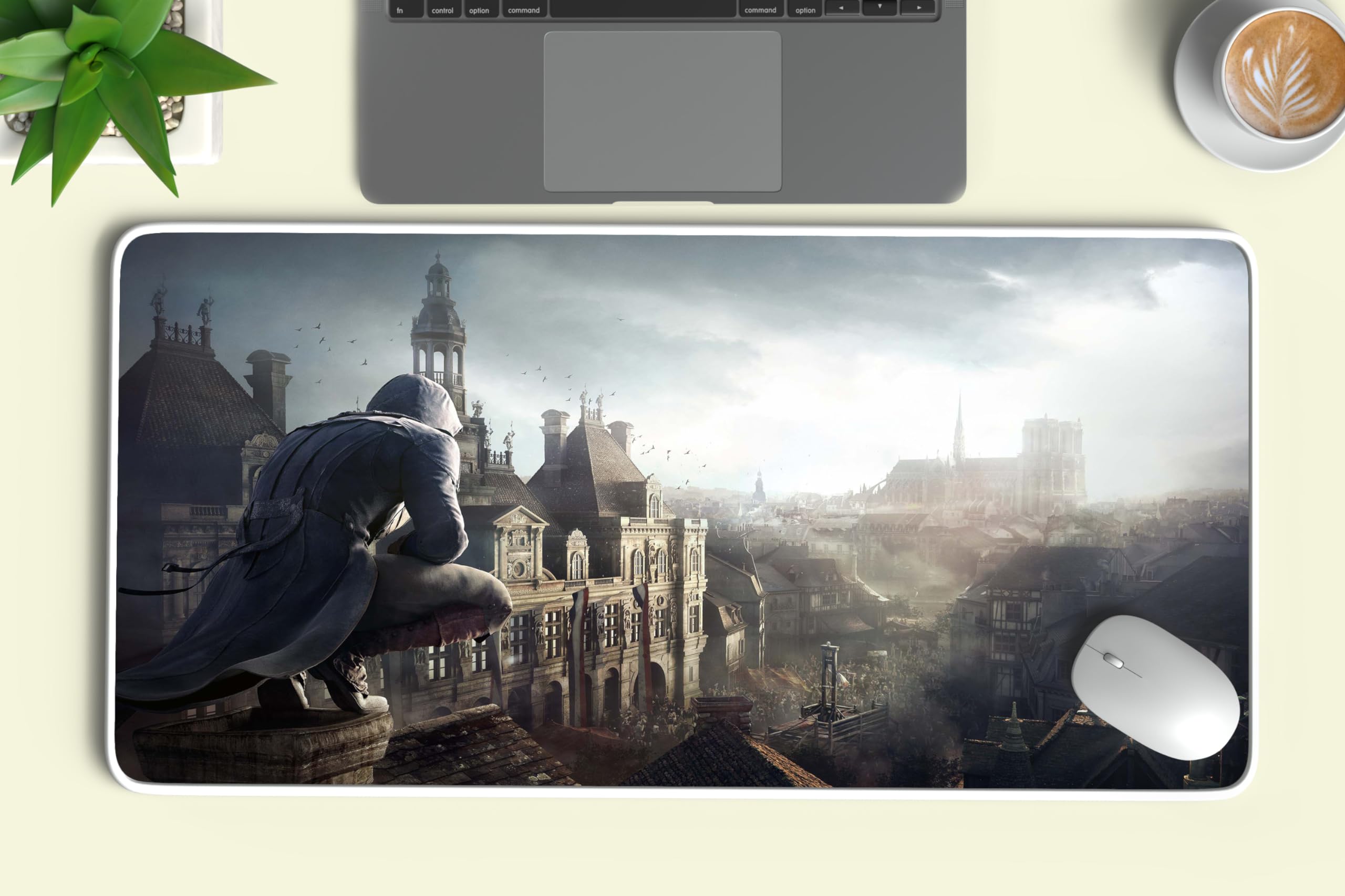 TURTLEWINGS Assassin Creed Design XL Mousepad-image-26