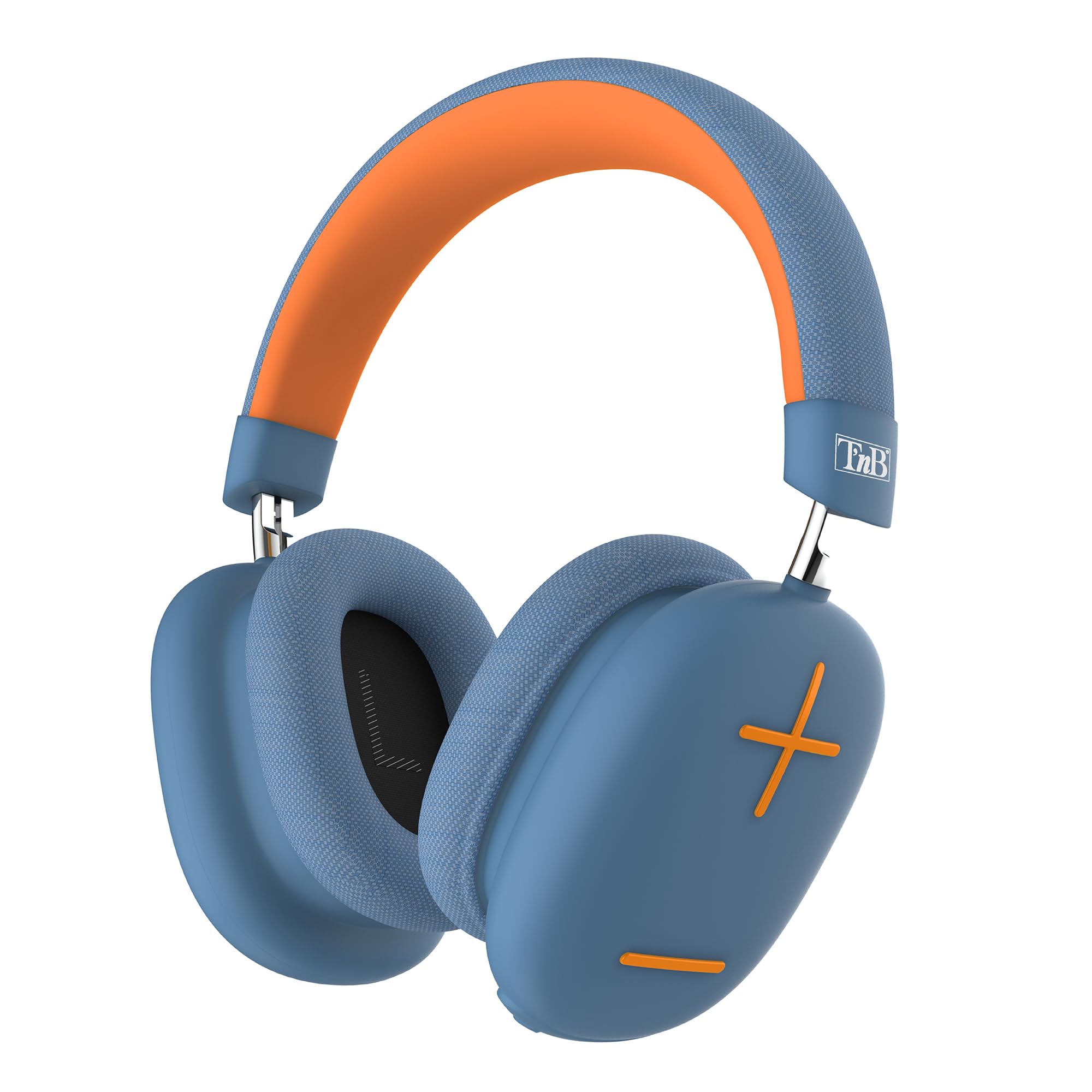 Casque+Micro+Bluetooth+T%27nB+Bounce+%28Bleu%2FOrange%29