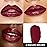 MAKI YIKA Moisture Dark Brown Lipstick for Women Hydrate Tinted Lip Balm for Dry Cracked Lips Dark Burgundy Glossy Lip Color Juicy Finish, MA071 Maduro Brown